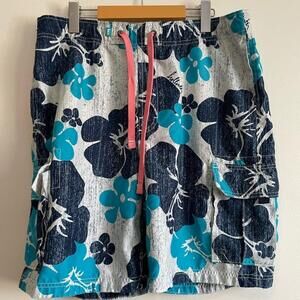 Men’s Hollister Floral Swim Trunks - Size Small